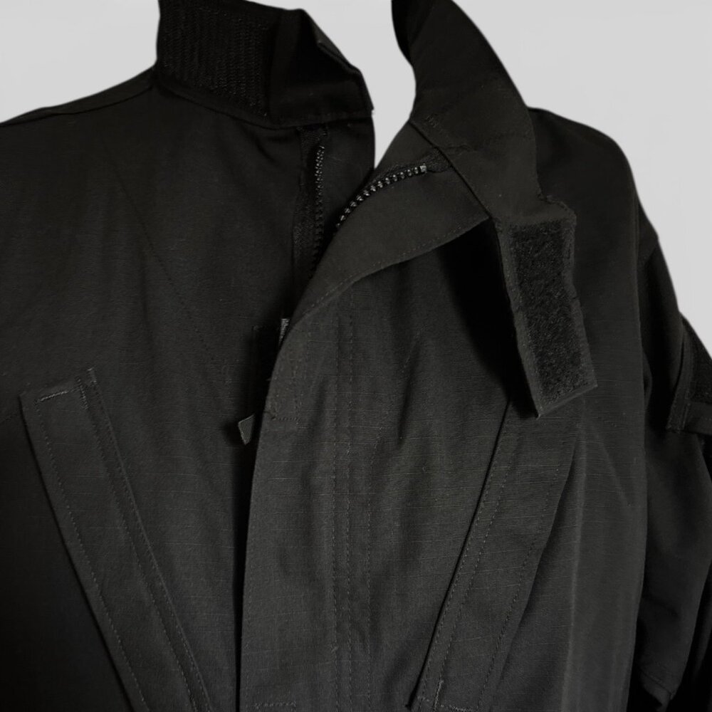 TRU-SPEC Rip-Stop Tactical Uniform Shirt Jacket M Diagonal Chest Hand Pockets - Picture 5 of 11
